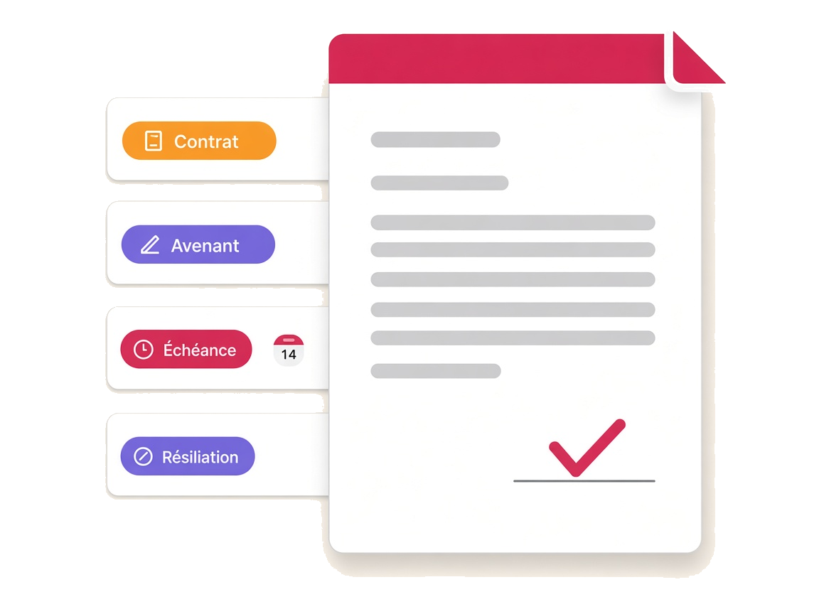 Interface de gestion contractuelle client
