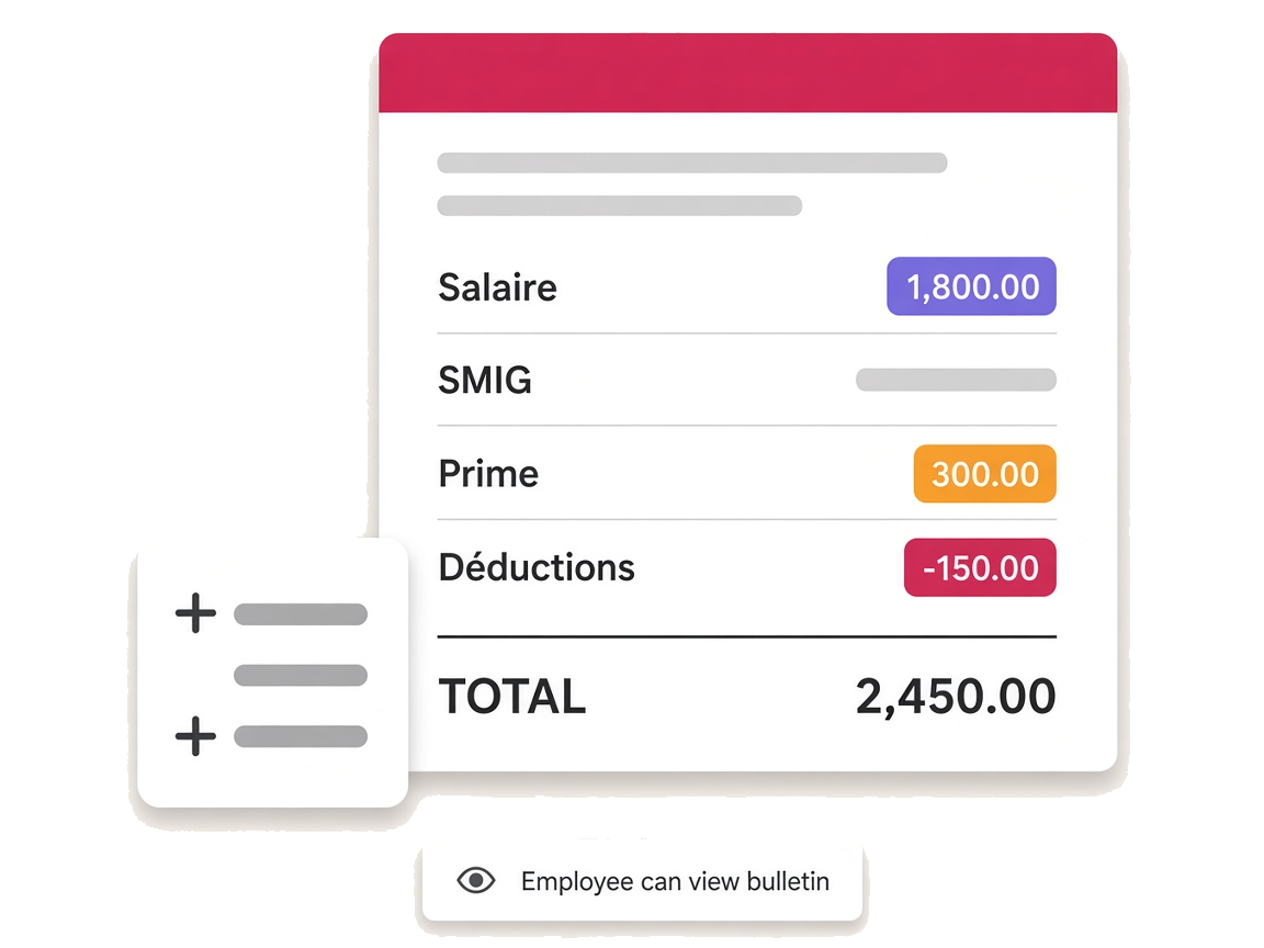 Bulletin de paie et calcul de rémunération